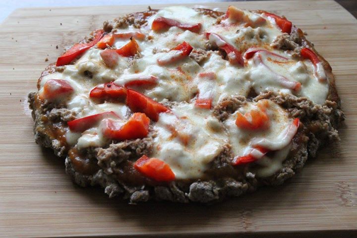 Gryczana pizza z chia