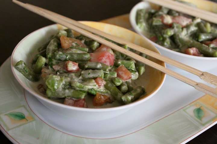 Curry z fasolki szparagowej