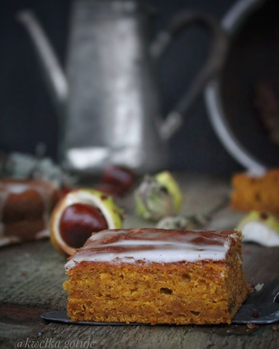 Pumpkin cake – jesienne ciasto dyniowe