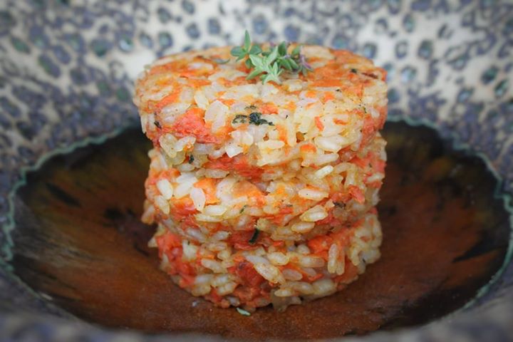 Kotlet ryżowo-marchewkowe