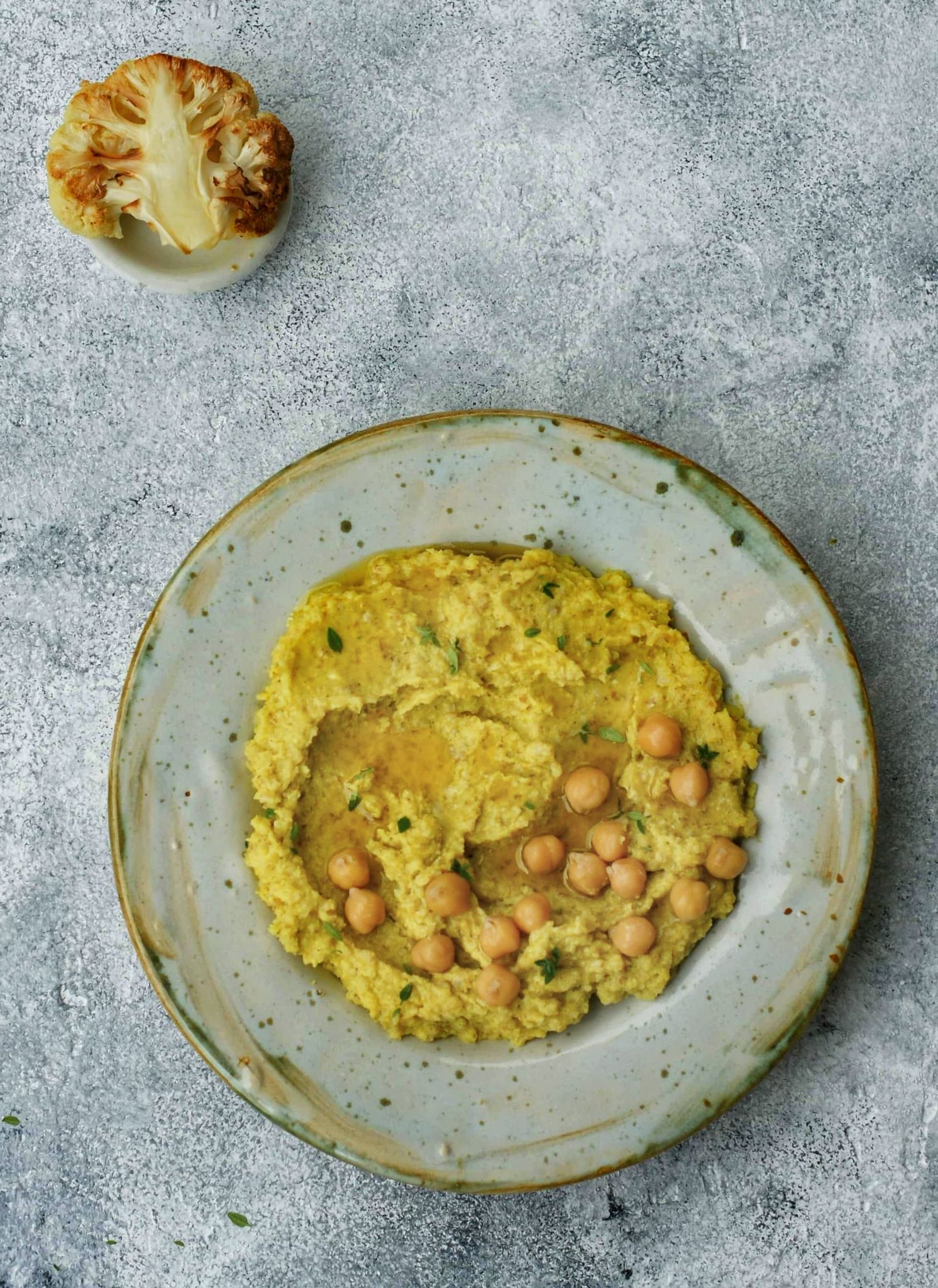 Hummus z pieczonego kalafiora