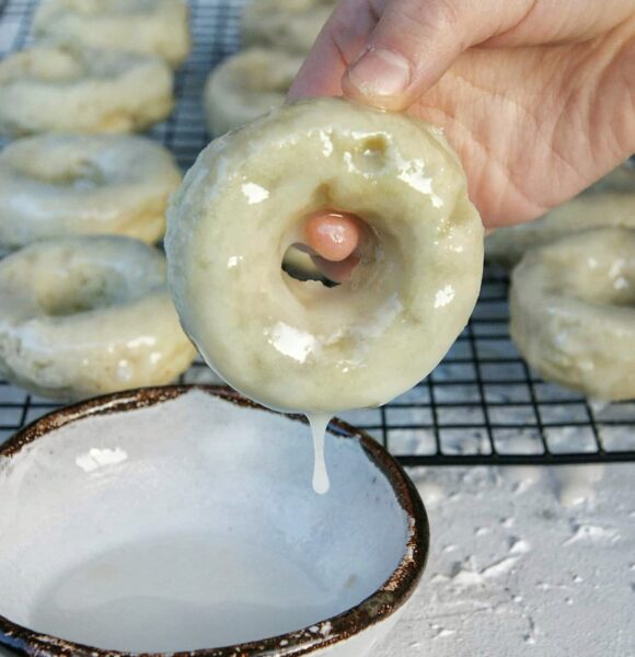 Zdrowe oponki bananowo-jogurtowe