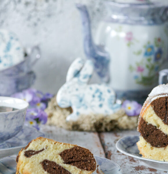 Babka czarno-biała