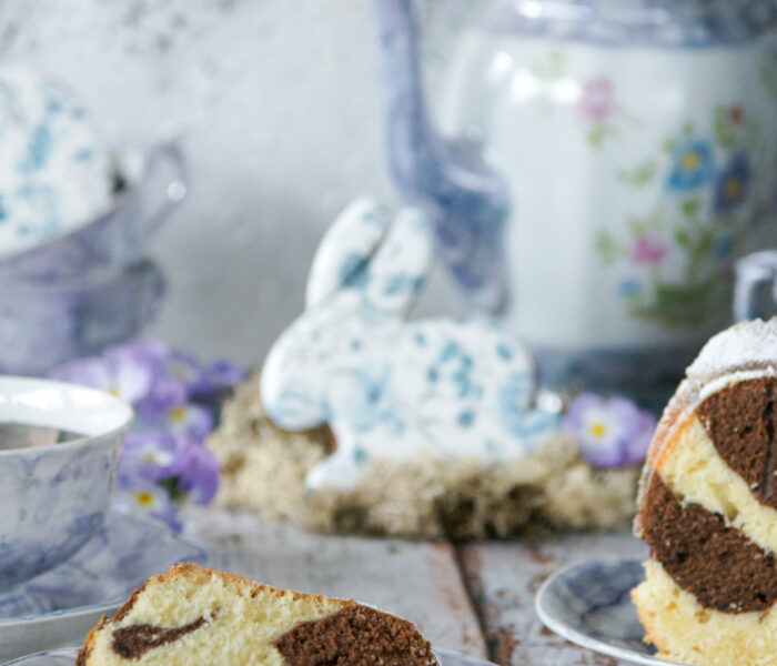 Babka czarno-biała