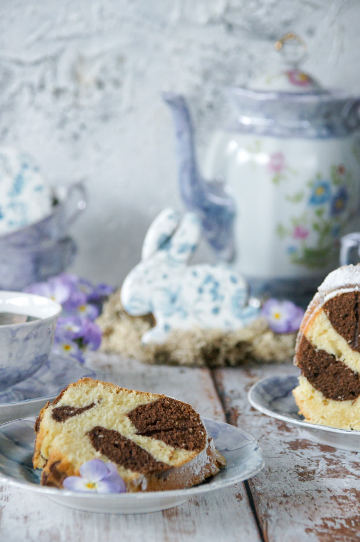 Babka czarno-biała