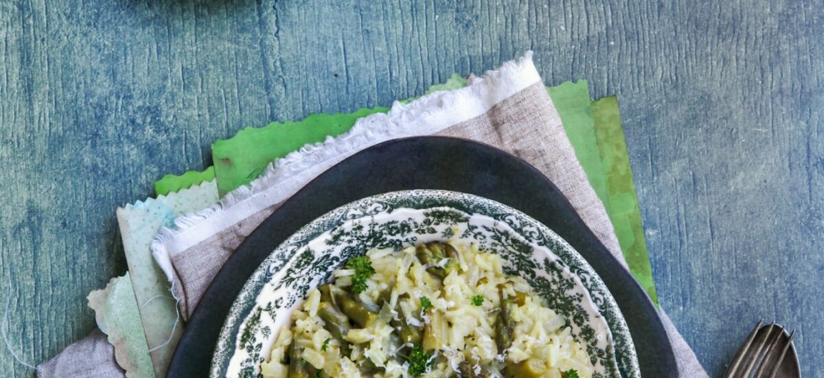 Risotto ze szparagami