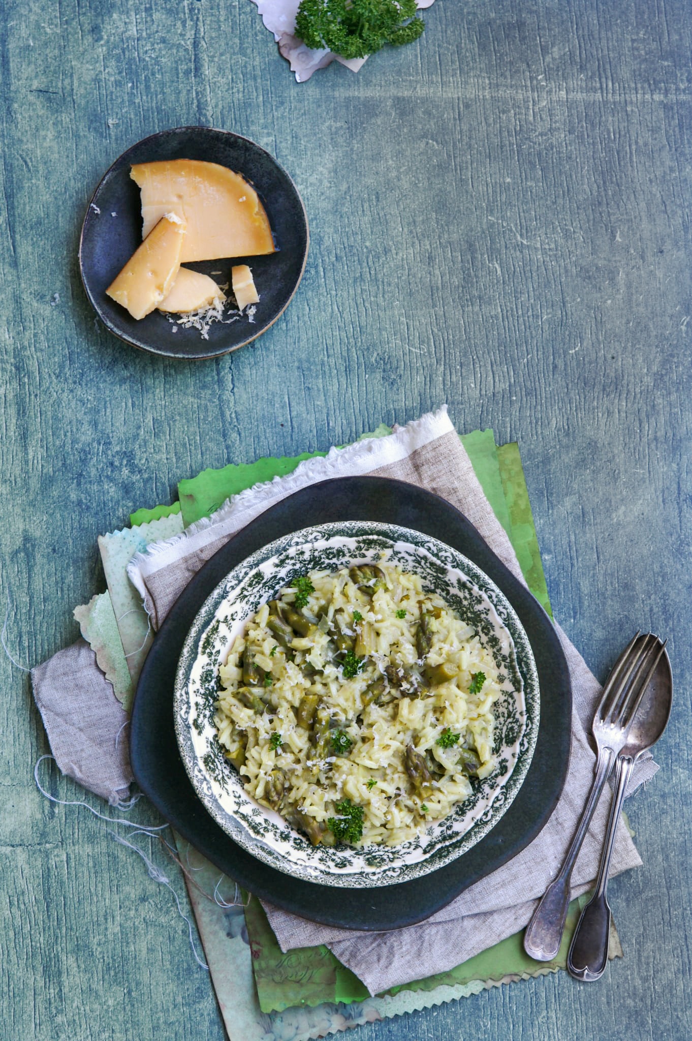 Risotto ze szparagami