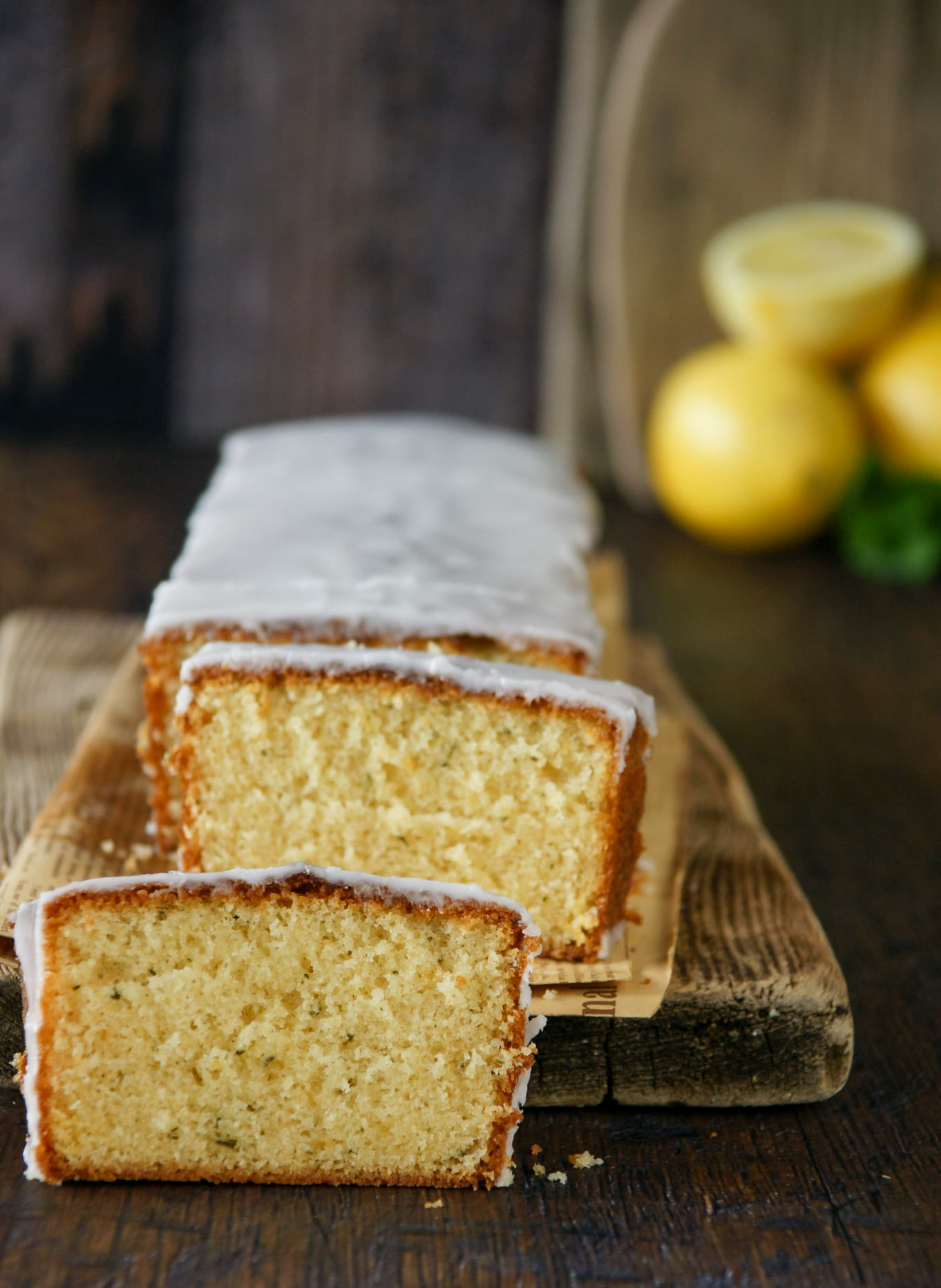 Babka cytrynowa z miętą