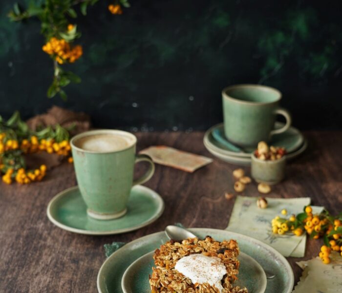 Pieczona owsianka marchewkowa