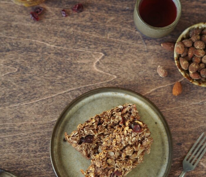 Jogurtowa pieczona owsianka